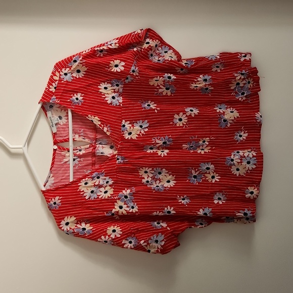 Madewell Rhyme Top in Daisy Society - Picture 4 of 5